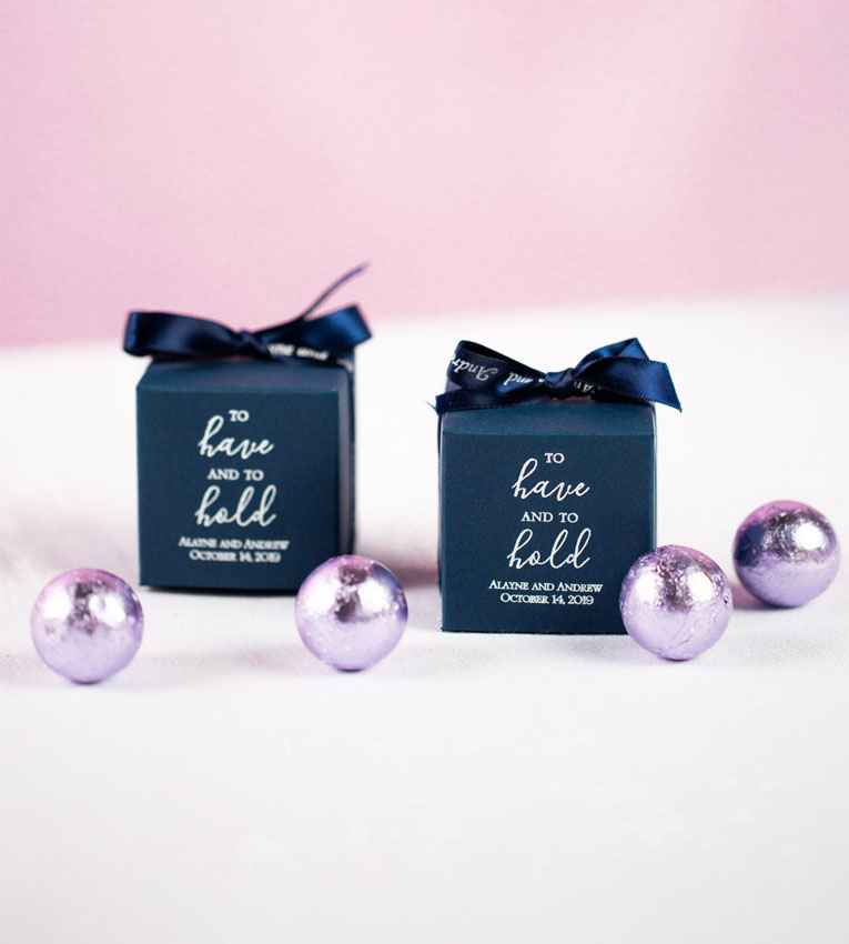 Personalized Favor Boxes